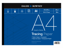 DALER & ROWNEY TRACING PAPER 60G, A4
